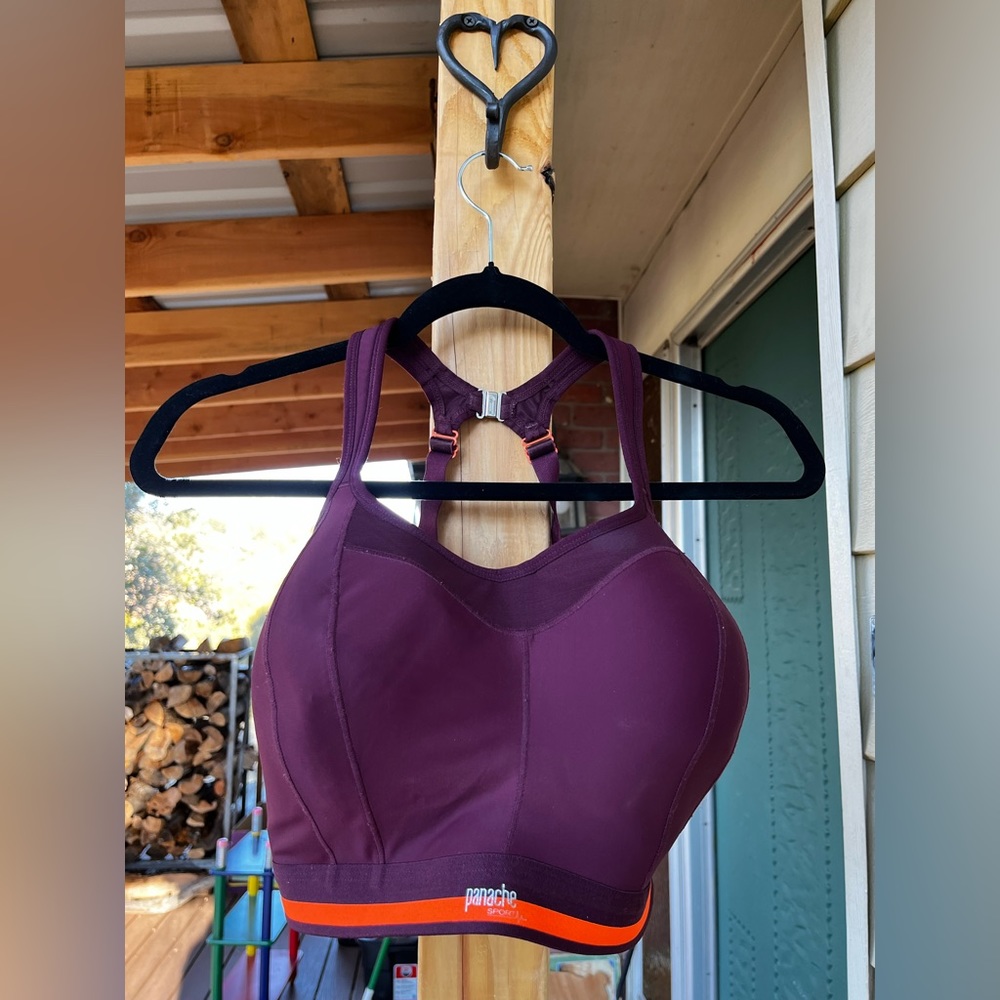 COPY - Panache Medium Control Wire-Free Sports Bra 32G